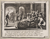 KG 05749
          <br/>
          Dood van Johannes Chrysostomos
          <br/>
          <em>Luyken, Jan (1649-1712)</em>